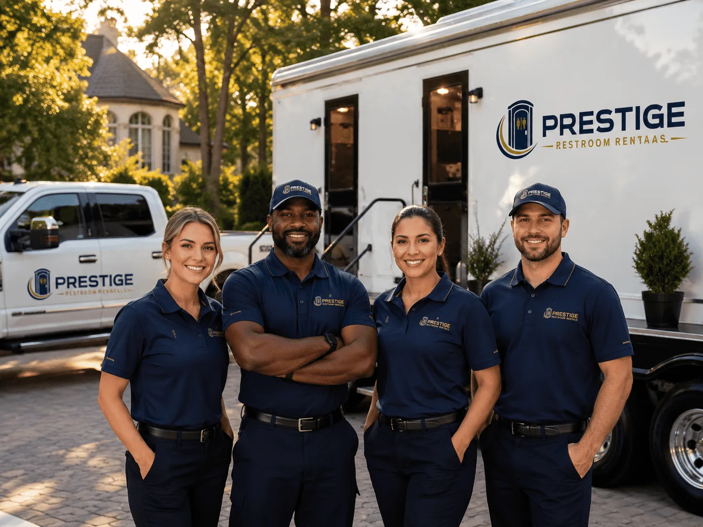 Trusted Luxury Portable Restrooms company in Lamoure, ND